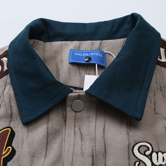 Mid-Ancient Couple Loose Jacket Coat