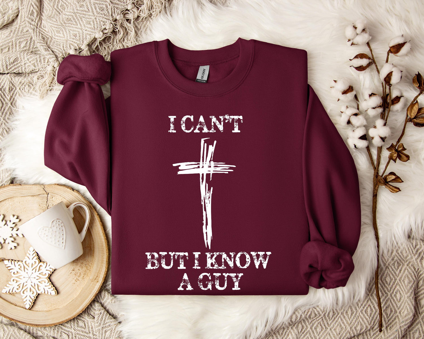 Gud elskede verden så højt at han gav sin eneste søn sweatshirt