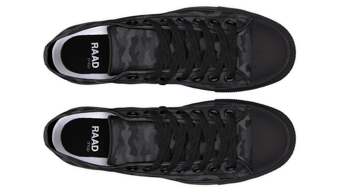 Fashion Print Couple Low-Top Canvas Shoes