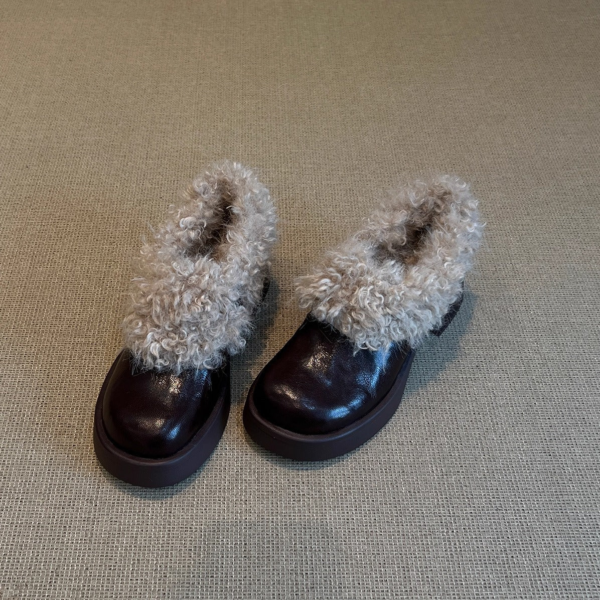 Women's French-style Soft And Gentle Thick-soled Shoes