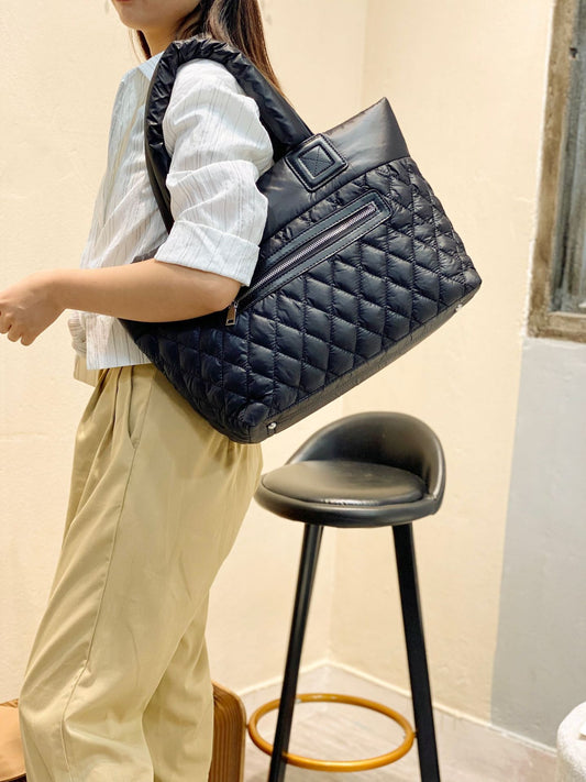 Portable Shoulder-back Down Female Bag
