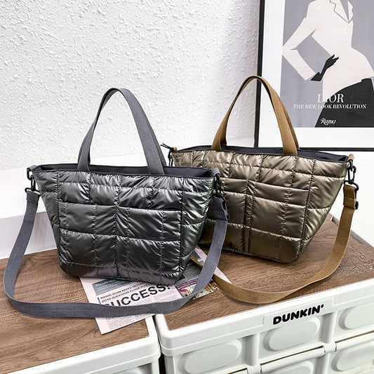 Diamond Embroidery Thread New Fashion Big Women's Tote Bag