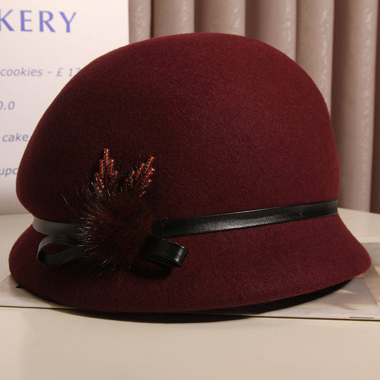 Autumn And Winter Small Brim Fisherman Basin Hat