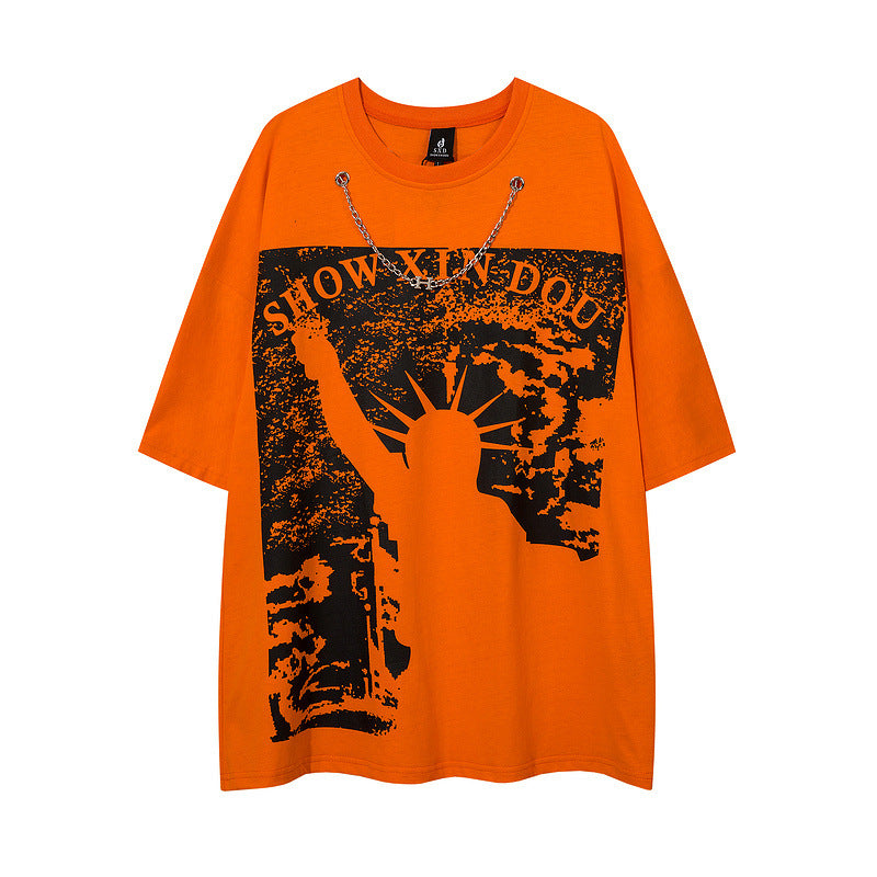 High Street Men's Short Sleeve Printed T-Shirt