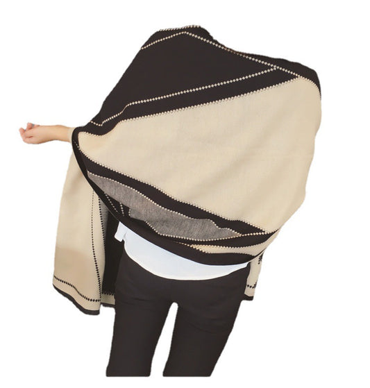 Double-sided Increase Office Dual-use Long Scarf