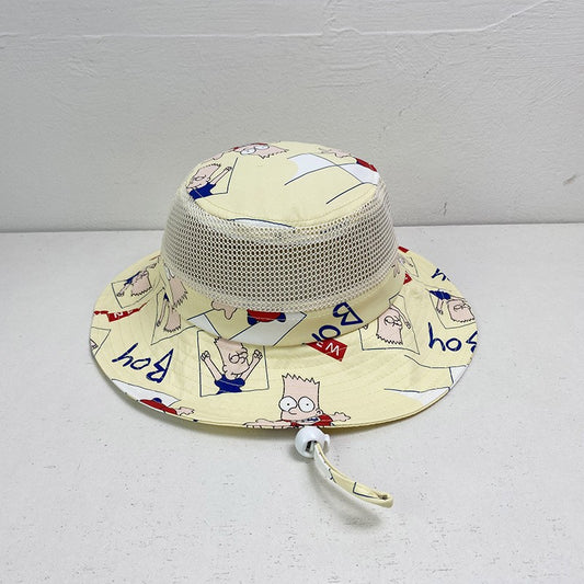 Summer Thin Breathable Mesh Bucket Hat