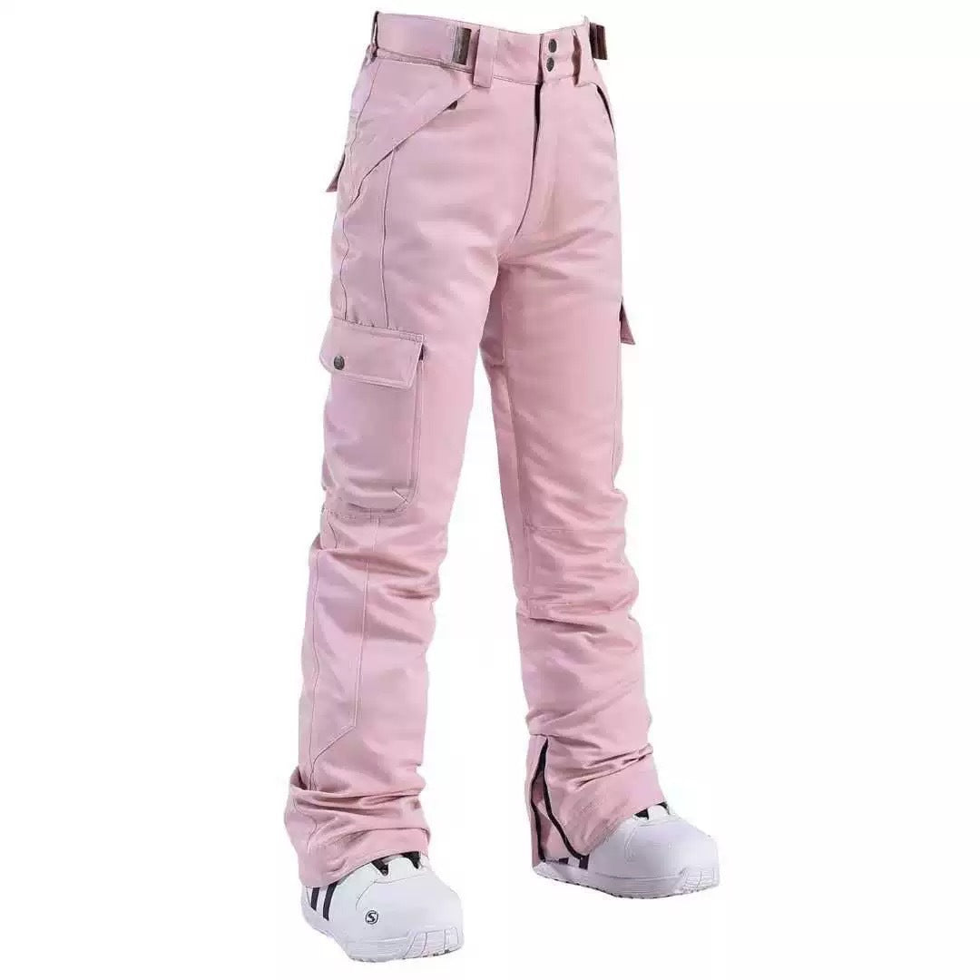 Winter Outdoor New Veneer Double-board Snow Pants
