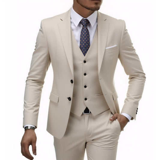 Three-piece Men's Wedding Best Man Suit