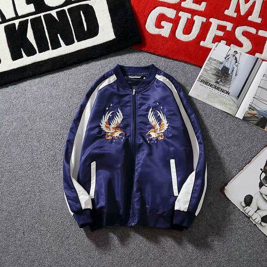 Trendy Harajuku Wild BF Embroidered Jacket