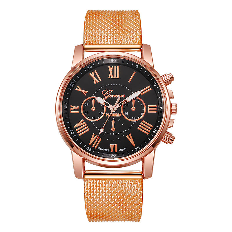 Women's Watch Fashion Simple Roman Scale
