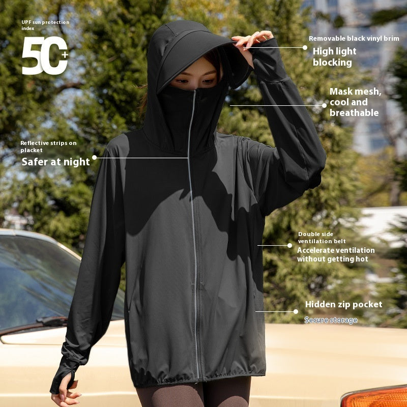 Outdoor UV-proof Ice Silk Raw Yarn Breathable And Loose