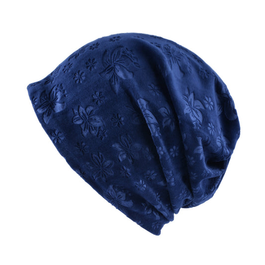Women's Fashion Plush Pullover Cap Solid Color Hat