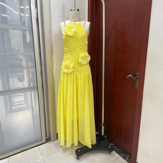 Embroidered Camisole Dress Beautifully Highlights Your Alluring