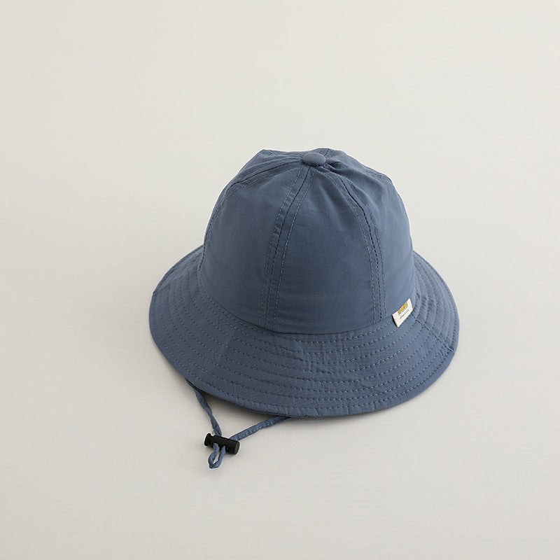 Bucket Hat Spring New Sun-proof Solid Color Quick-drying