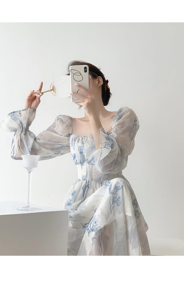 Feel Of Fairy Flower Printed Dress