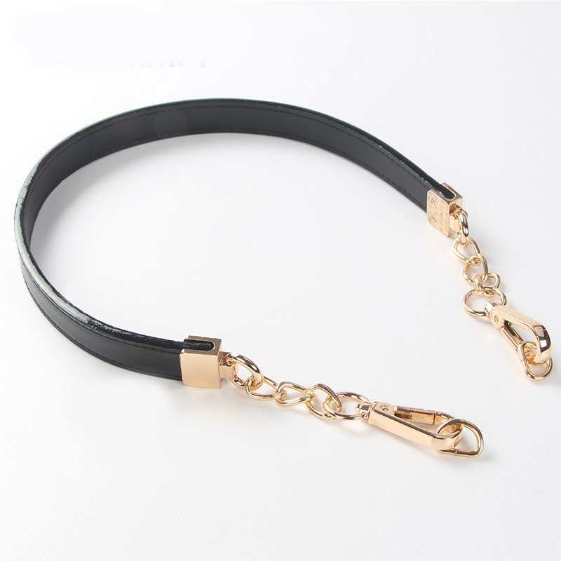 PU High-grade Light Gold Chain Handmade Cloth Diy Bag With Accessories