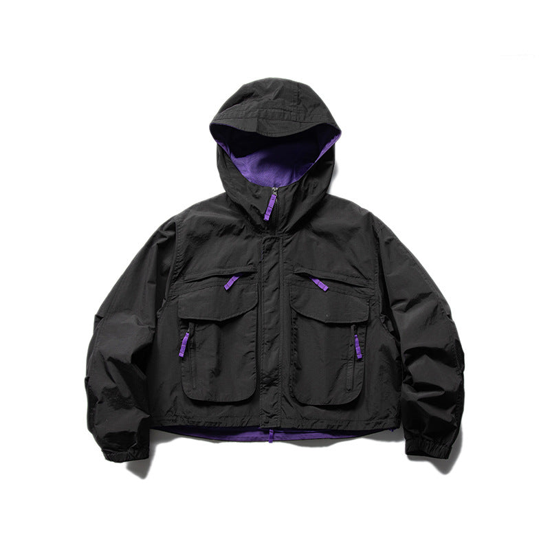 Men's Half Body Multi Pocket Work Jacket