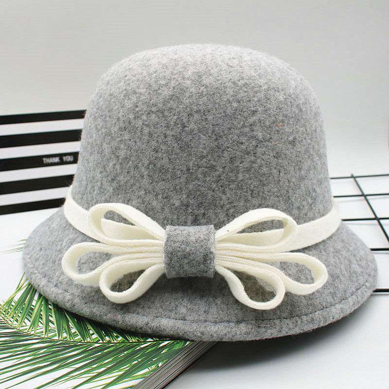 Retro Black And White Flower Fashion Hat Casual