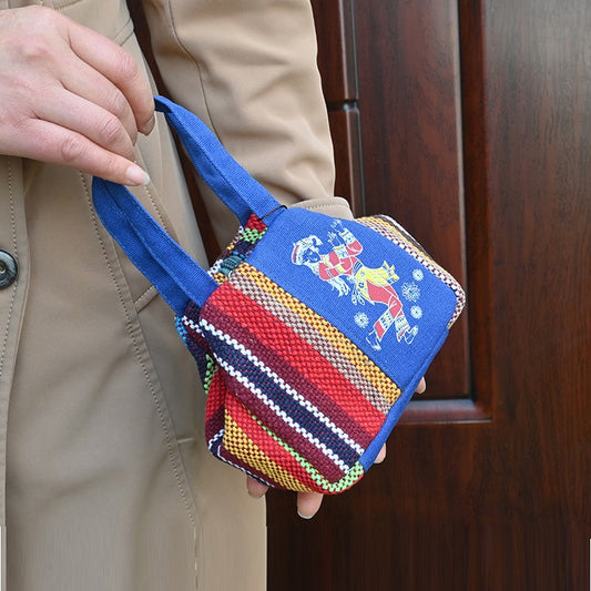 National Literature And Art National Style Small Group Mobile Bag