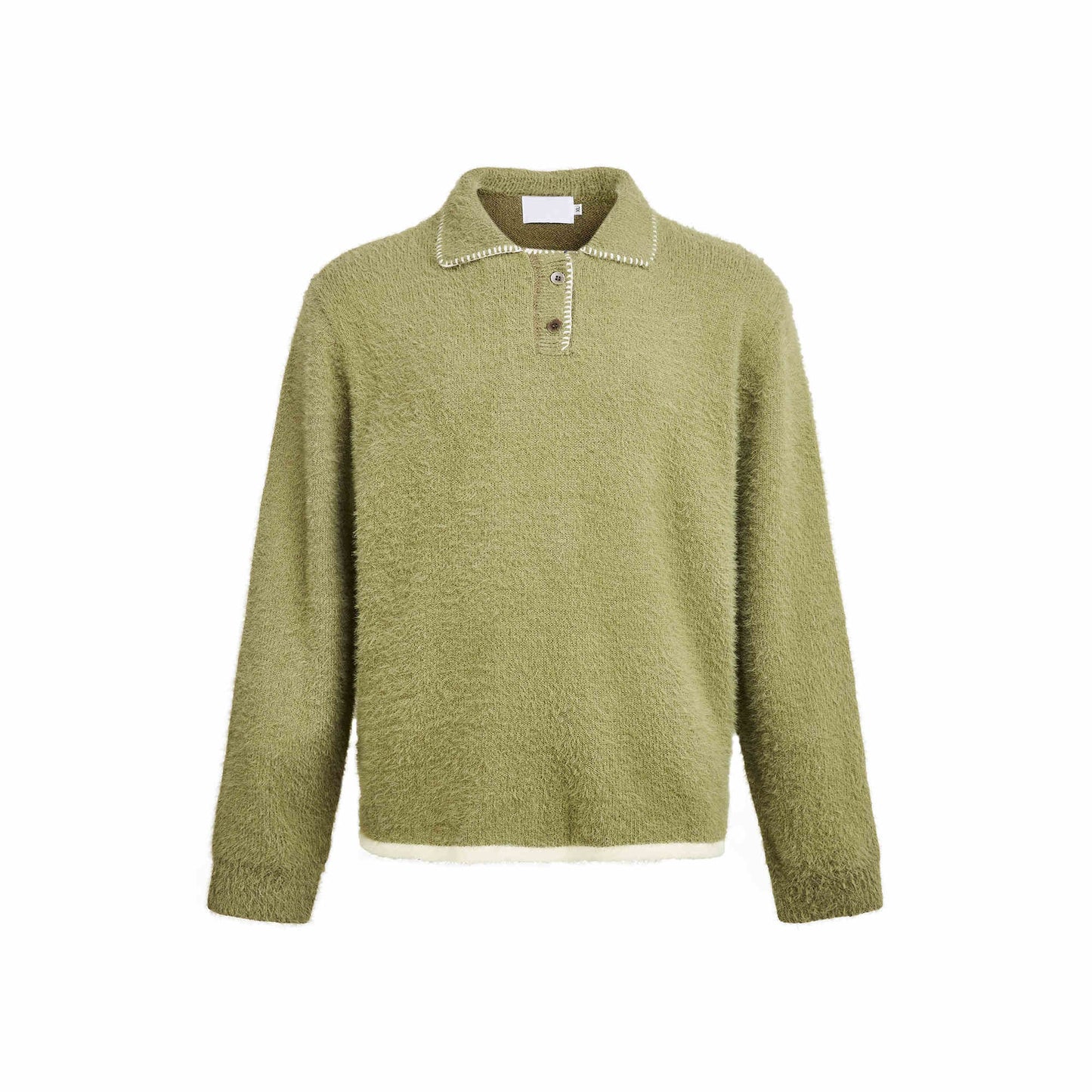Vintage Lapel Polo Sweater Men's And Women's Tops