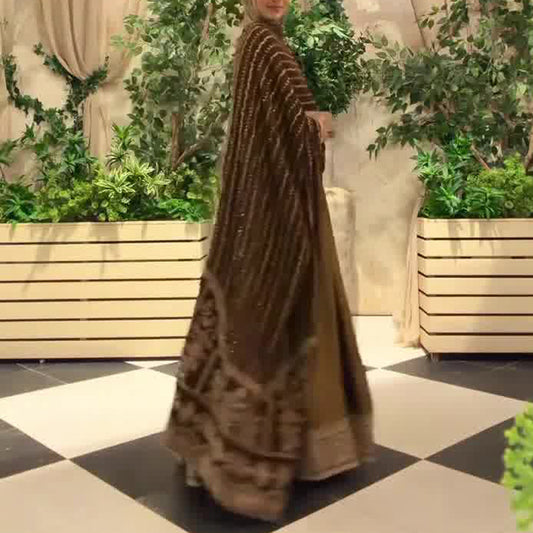 Elegant And Chic Shawl Dress For Women