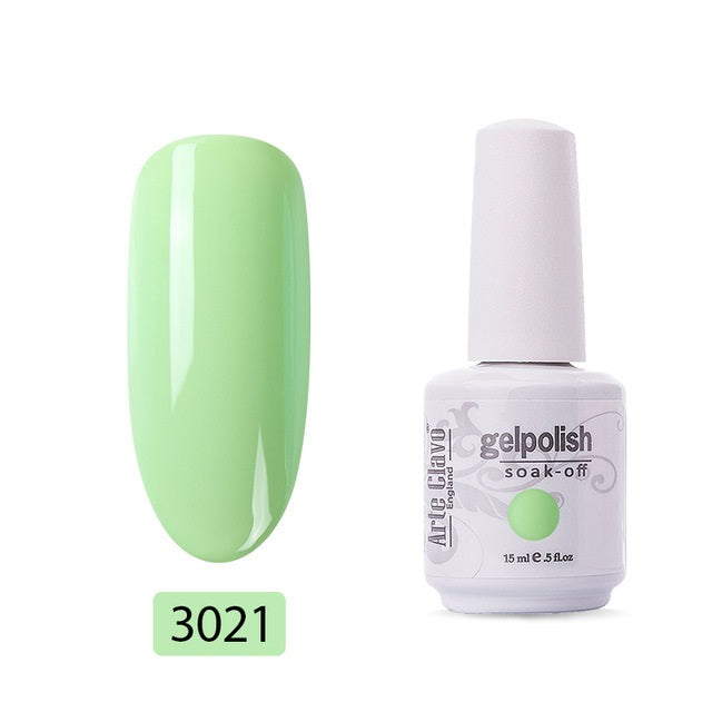 15ML Nail Gel Summer Series Colorful Soak Off UV