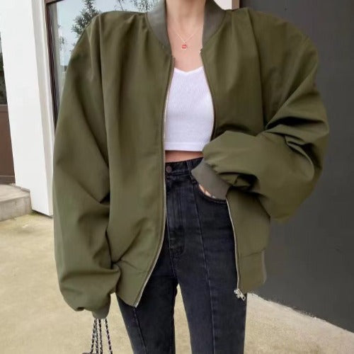 Casual All-match Baseball Work Jacket Windbreaker