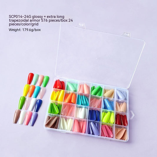 Solid Color Glossy Matte Square Plastic Box Ballet Wear Armor