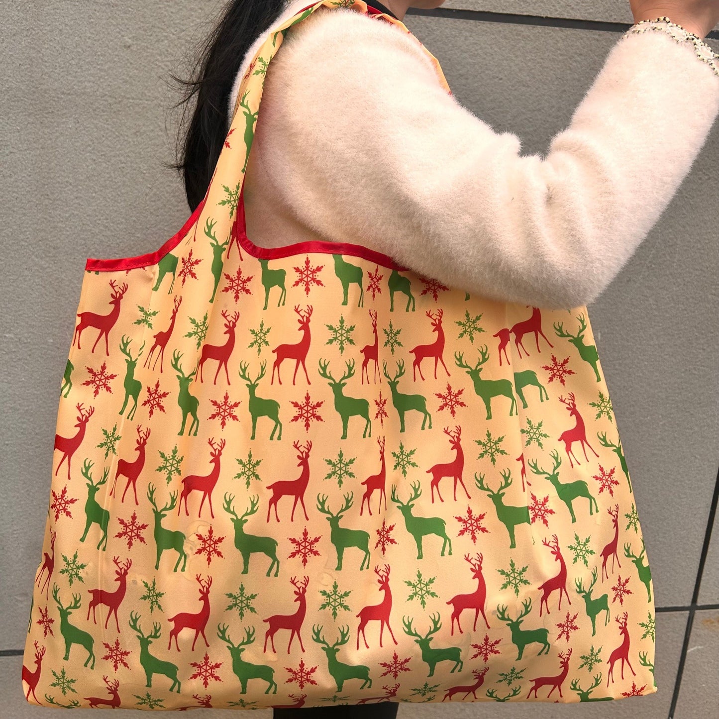 One-shoulder Santa Claus Gift Bag
