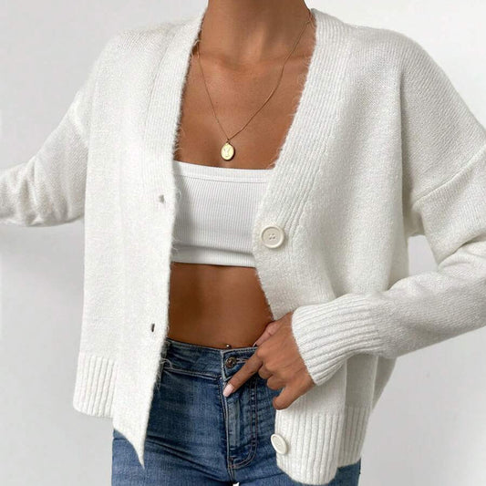 Long Sleeves Outer Match Women's Knitwear Sweater