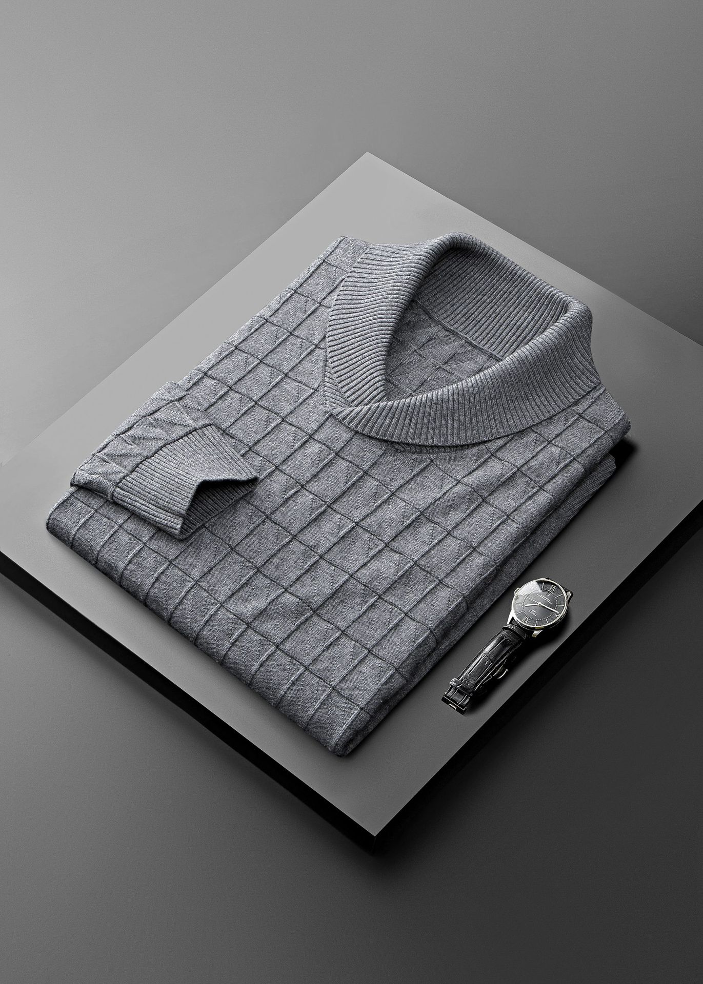Men's Warm V-neck Sweater Sweater