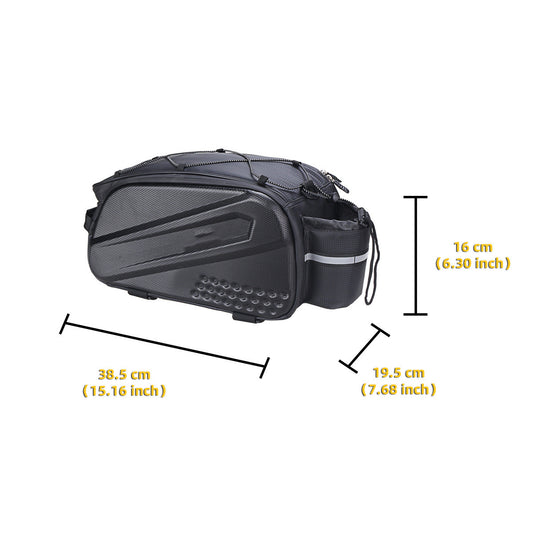Bicycle Tail Hard Shell Riding Bag