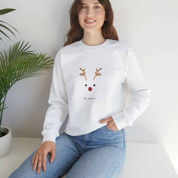 Women's Cartoon Crew Neck Casual Printed Pullover
