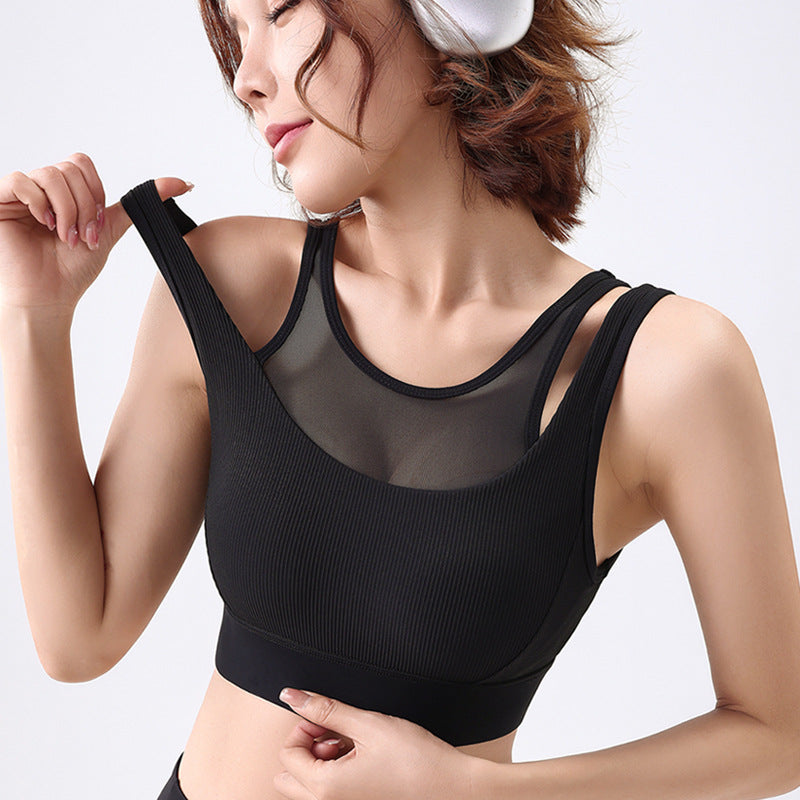 High-intensity Seamless Back Clasp Yoga Vest