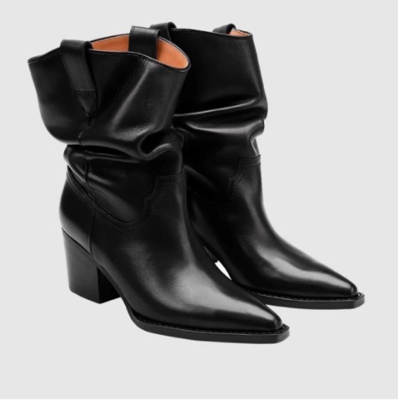 Womens Suede Pointed-toe Ankle Boots
