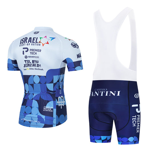 Summer Short-sleeved Bib Jersey Suit Mountain Biking
