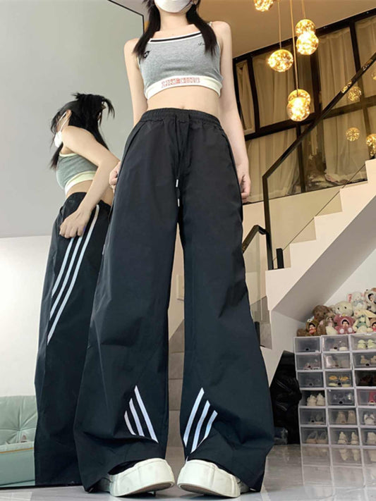 Wide-leg Overalls Women's Casual Loose Track Sweatpants