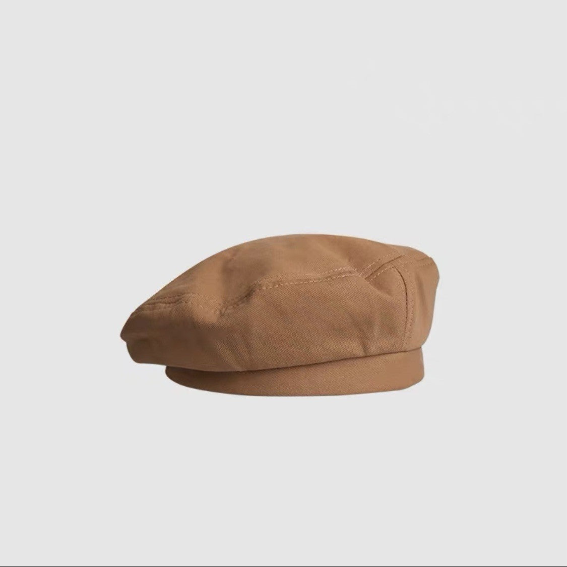 Women's Solid Color All-match Cute Retro Beret Hat
