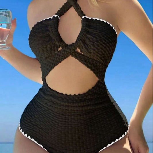 Sexy Backless One-Piece Swimsuit Women