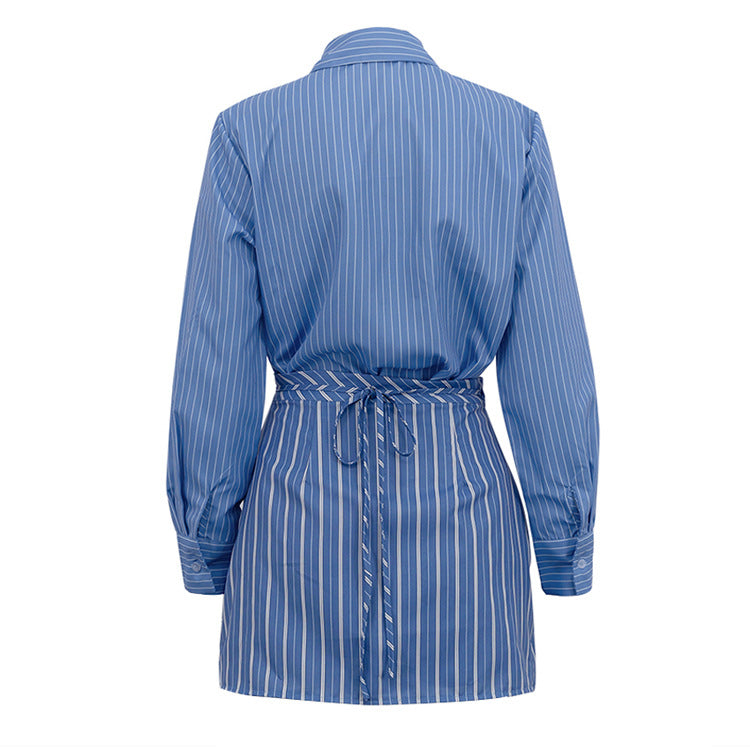 Sleek And Stylish Striped Womens Suit
