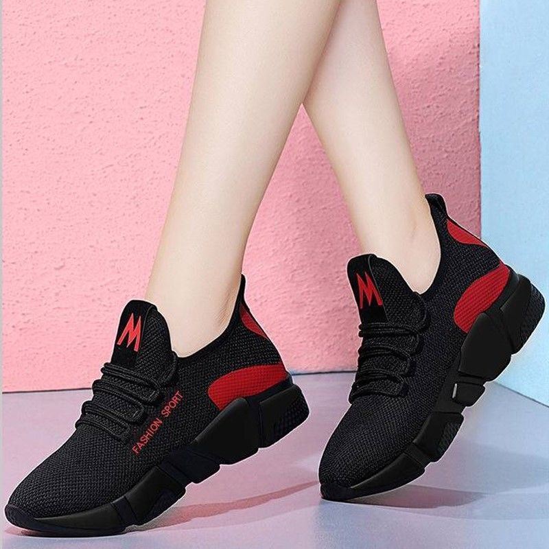 Kvinders Tykke Hæl Mokkasiner Sneakers