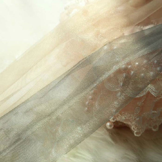 Oily Pearl Transparent Core-spun Silk Socks Ultra-thin