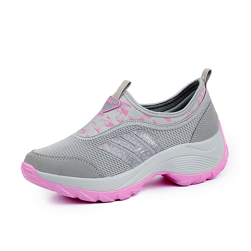 Women's Sports Shoes Height Increasing Slip-on