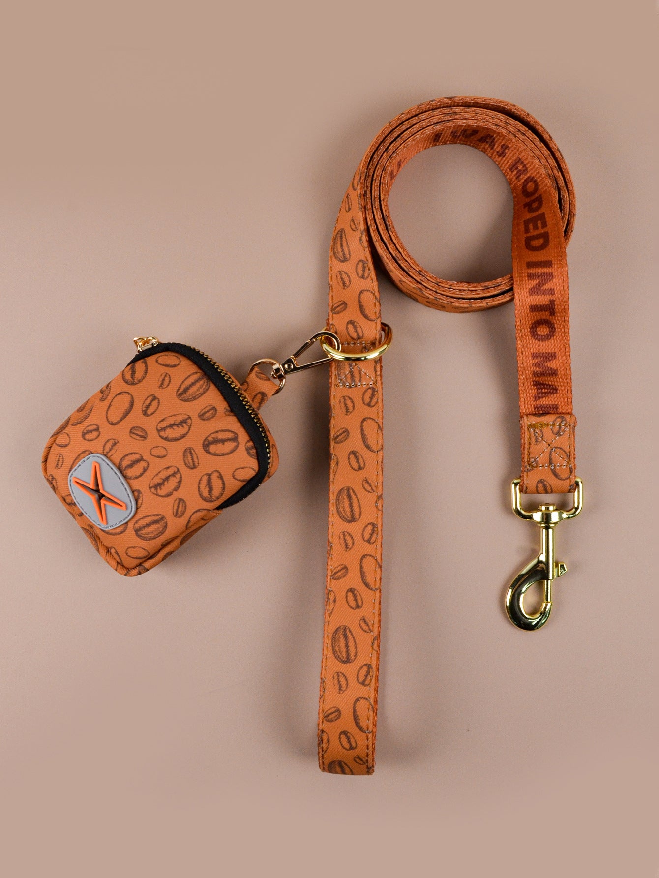 Cute Pet Hand Holding Rope Garbage Container Suit
