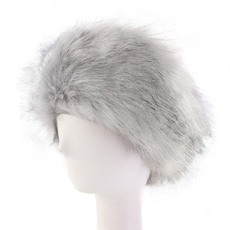 Warm Fur Headband Plush Ear Protectors