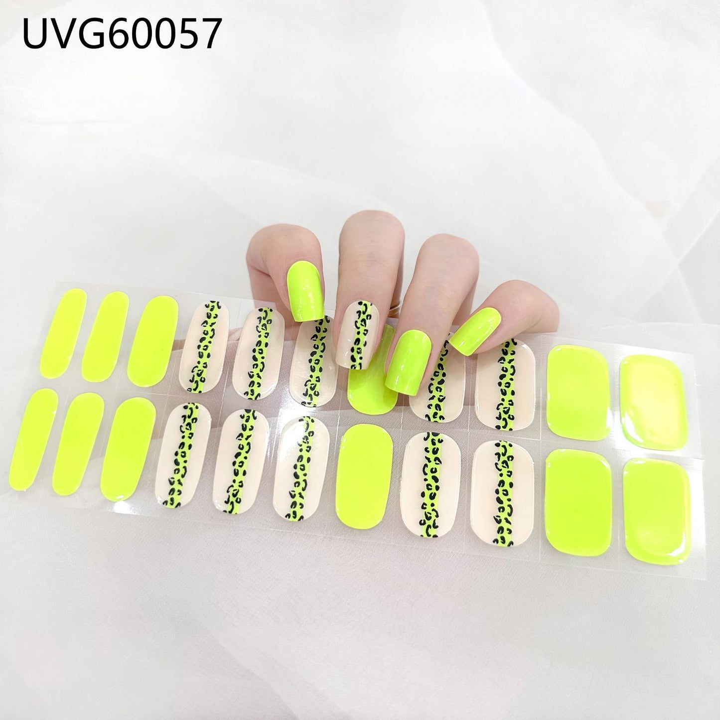 Blush neglestickers UV semi-bagt gel
