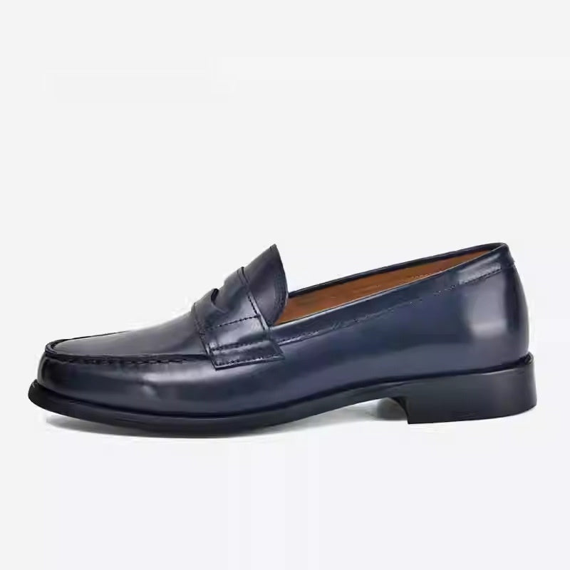British-style Loafers Comfortable Slip-on Mens Boat Shoes