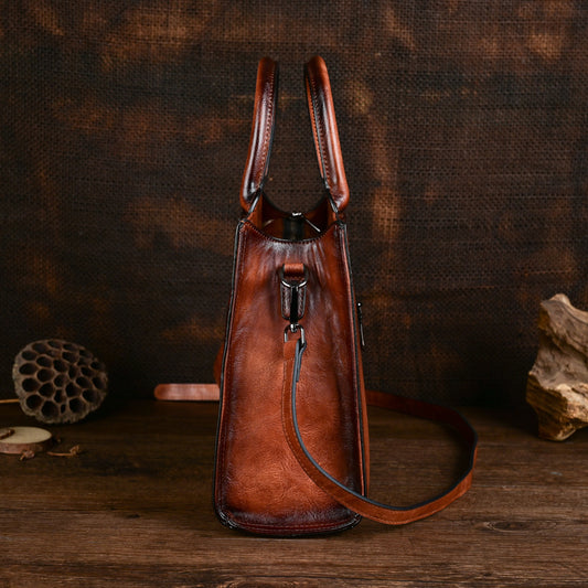 New Embossed Patchwork Womens Bag With Large Capacity