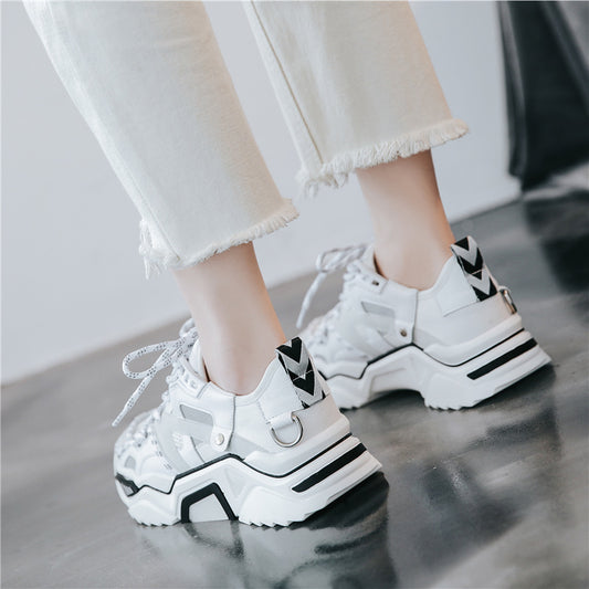 Platform Fashion Trendy Lightweight Casual Sneakers