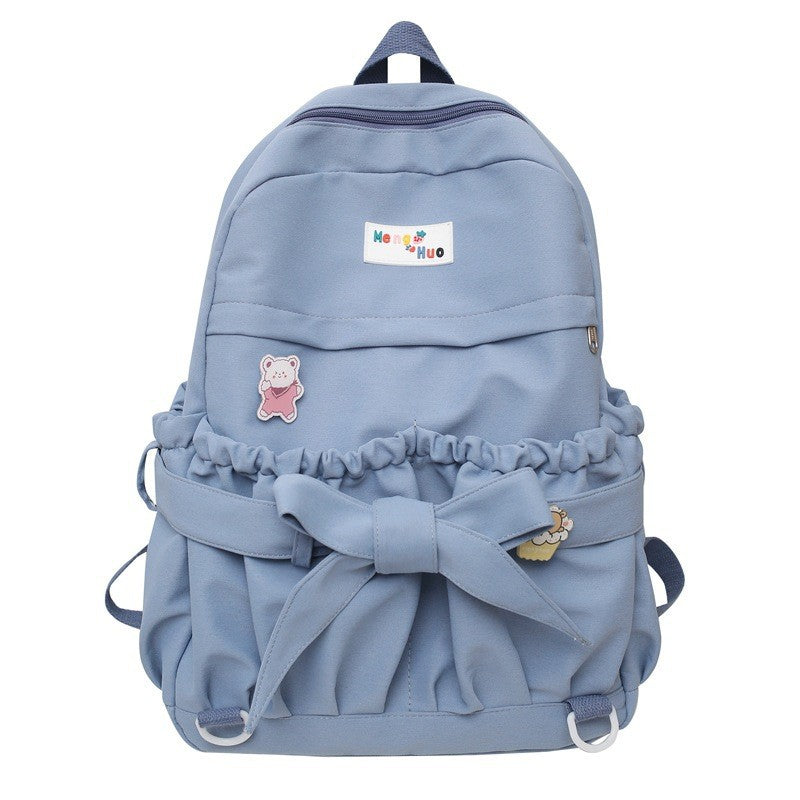 New Cute Bowknot Large Capacity Backpack